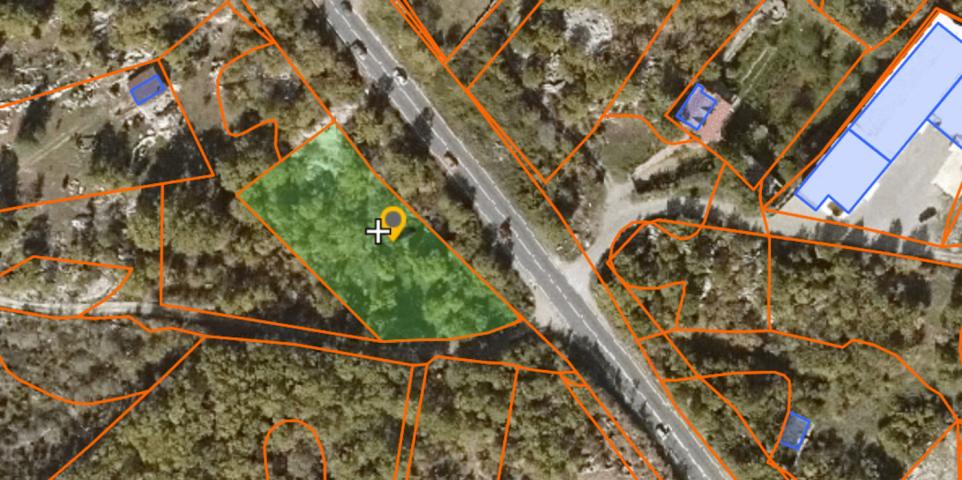 Urbanizovan plac, 2100m2, Bandići, Podgorica