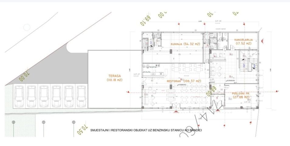 Urbanizovan plac, 2100m2, Bandići, Podgorica