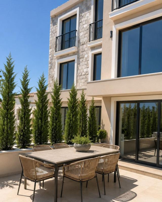 Townhouse luksuzna vila u ekskluzivnom kompleksu od 9 jedinica sa bazenom, garažom i panoramskim pog