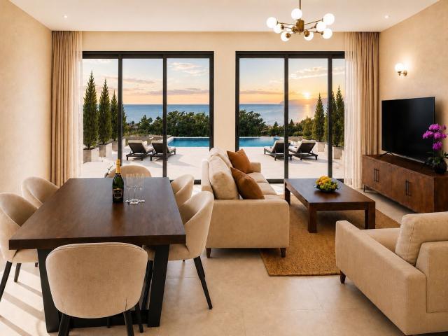 Townhouse luksuzna vila u ekskluzivnom kompleksu od 9 jedinica sa bazenom, garažom i panoramskim pog