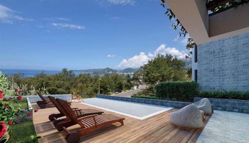 Townhouse luksuzna vila u ekskluzivnom kompleksu od 9 jedinica sa bazenom, garažom i panoramskim pog