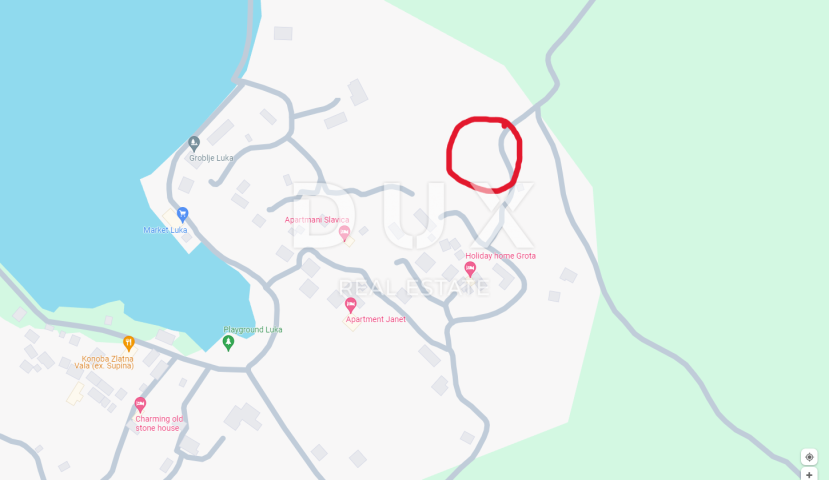 LUKA, DUGI OTOK - Otkrijte svoj kutak raja: Građevinsko zemljište u mjestu Luka!