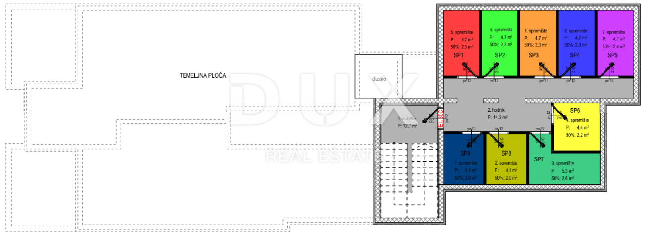 ZADAR, DIKLO - Top-class penthouse with sea view just 50 meters from the beach! S7