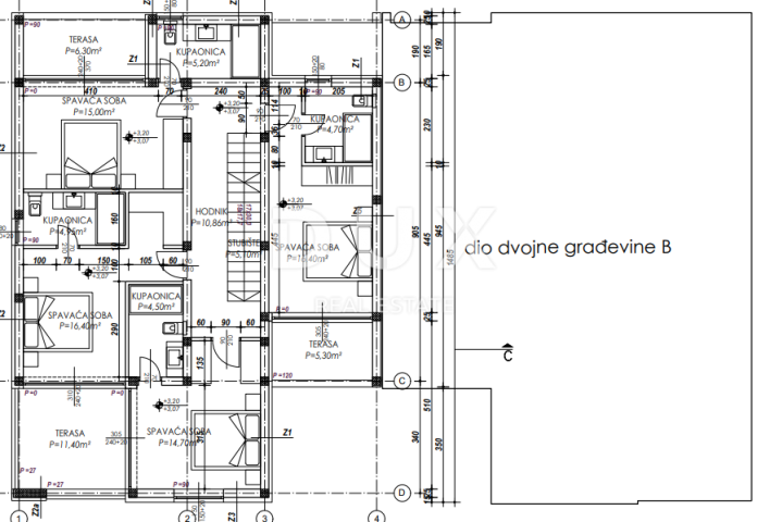 ZADAR, ZUKVE - Spacious semi-detached house with pool! New construction! AND