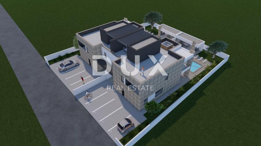 ZADAR, ZUKVE - Spacious semi-detached house with pool! New construction! AND