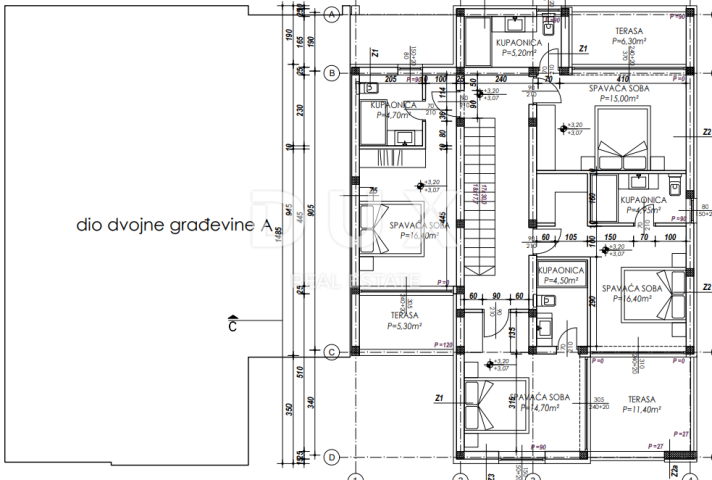 ZADAR, ZUKVE - Spacious semi-detached house with pool! New construction! B