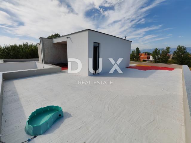 ZADAR, ZUKVE - Spacious semi-detached house with pool! New construction! B