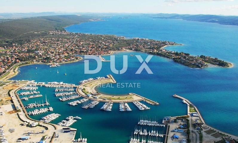 ZADAR, SUKOŠAN - Luksuzna lokacija za gradnju stanova ili vila u Sukošanu drugi red do mora!