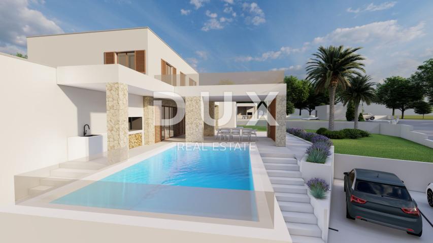 ZADAR, VIR - Moderna vila s bazenom! Novogradnja! A