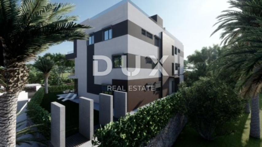 ZADAR, ZATON - Luksuzni penthouse s grijanim bazenom, prekrasnim pogledom na more, 30 metara od plaž