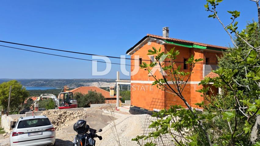 ISTRA, RABAC - Mediteranska kuća s bazenom i panoramskim pogledom na more