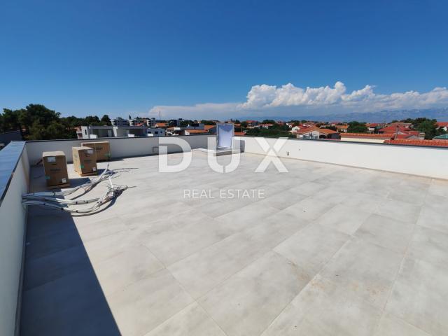 ZADAR, VIR – Komfortables Penthouse mit Meerblick, 180 Meter vom Strand Jadro entfernt!