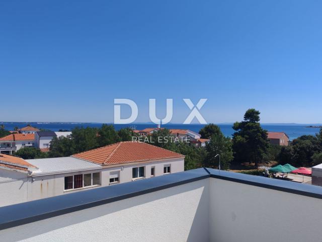 ZADAR, VIR – Komfortables Penthouse mit Meerblick, 180 Meter vom Strand Jadro entfernt!