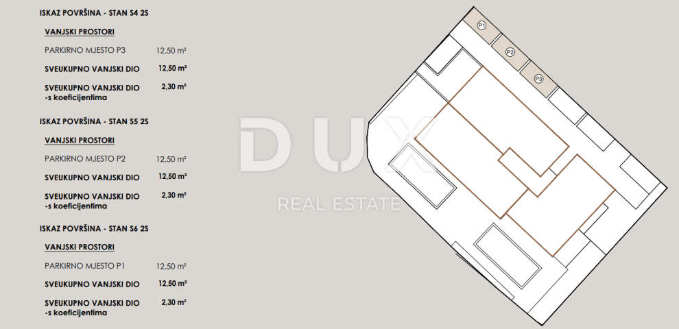 ZADAR, PRIVLAKA - New building 50 meters from the sandy beach with sea view! S4
