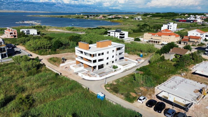 ZADAR, PRIVLAKA - New building 50 meters from the sandy beach with sea view! S4
