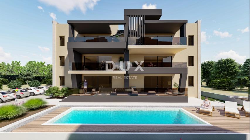 ZADAR, SUKOŠAN - Vrhunska novogradnja 120 metara od mora! S3