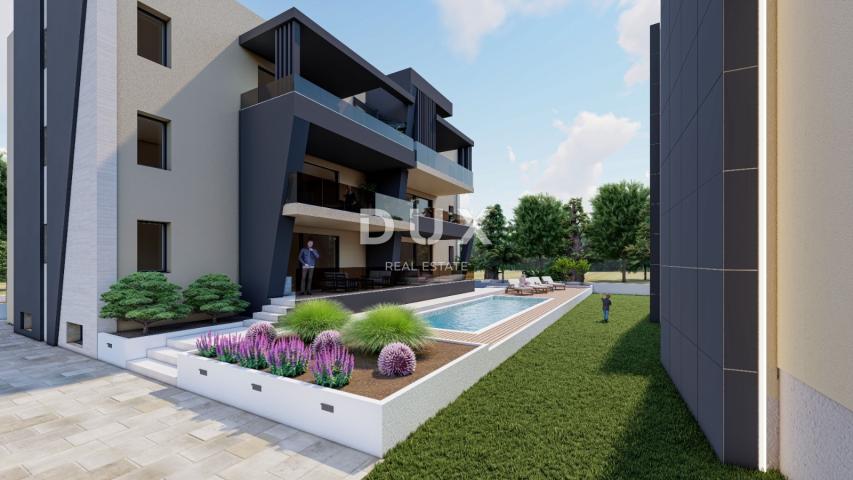 ZADAR, SUKOŠAN - Vrhunska novogradnja 120 metara od mora! S3