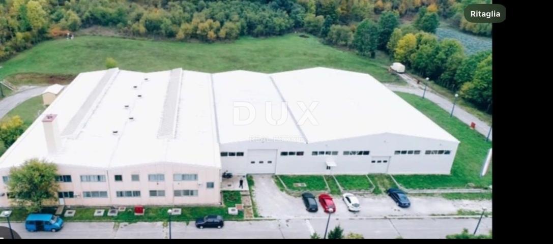 UDBINA - Investicijska prilika – Industrijska hala 3.524 m² na zemljištu 18.374 m² s energetskom inf