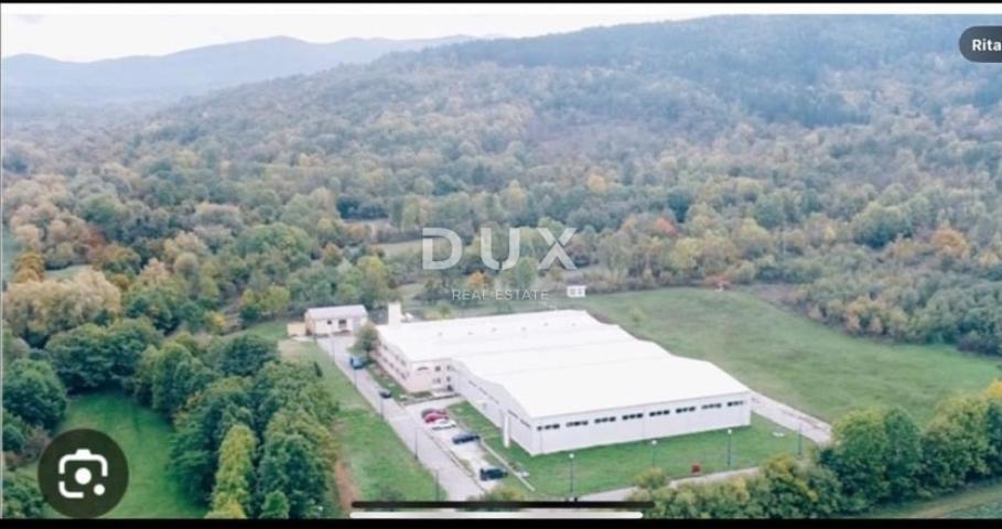 UDBINA - Investicijska prilika – Industrijska hala 3.524 m² na zemljištu 18.374 m² s energetskom inf