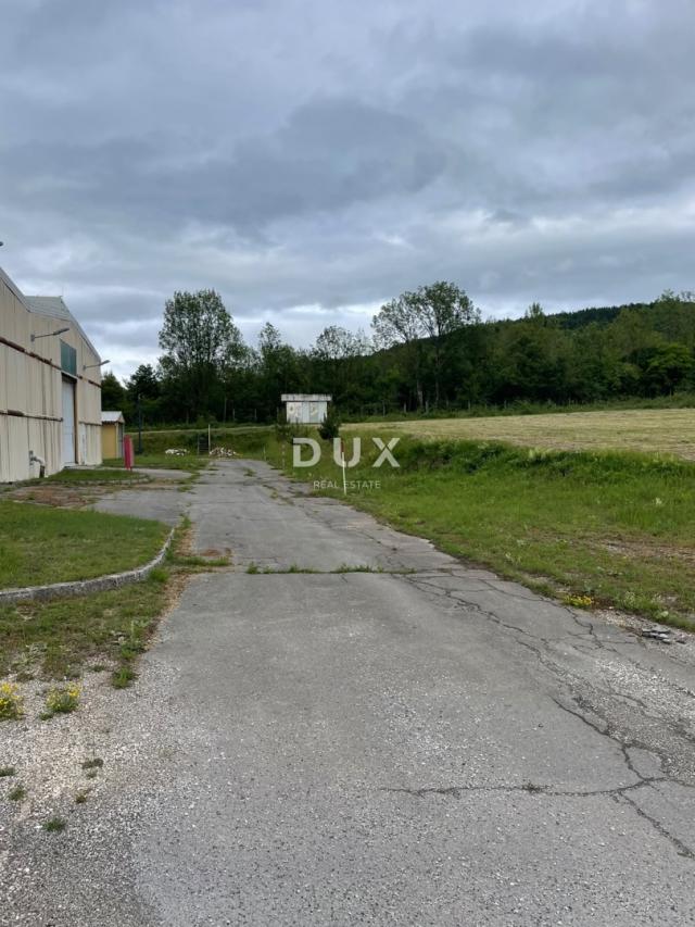UDBINA - Investicijska prilika – Industrijska hala 3.524 m² na zemljištu 18.374 m² s energetskom inf