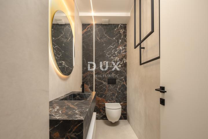 OPATIJA, CENTAR - 137m2 prestižni objekt za najam u vrhunskoj novogradnji, panoramski pogled na more