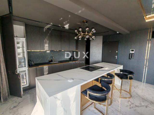 ZADAR, SUKOŠAN - Luksuzno namješten penthouse 50 m od plaže!