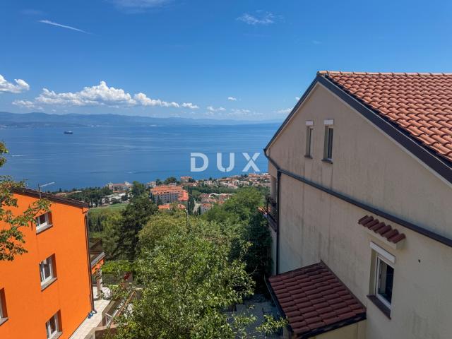 OPATIJA, LOVRAN - samostojeća kuća s garažom i panoramskim pogledom na more, PRILIKA