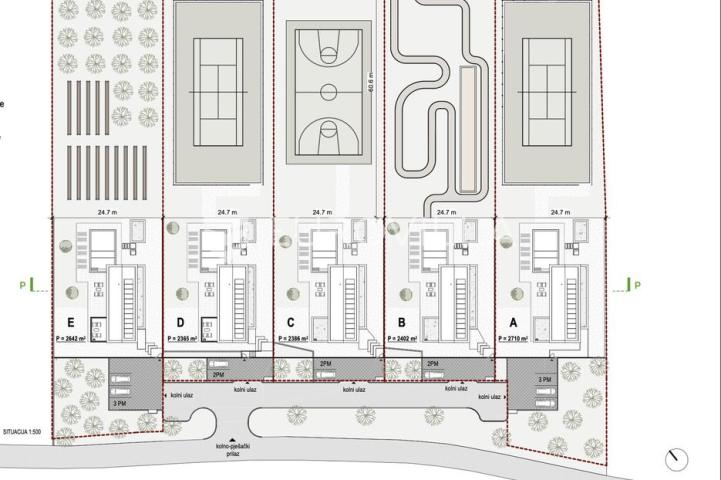 Istra, Labin, vrhunska moderna villa D, grijani bazen 48 m², 2365 m² uređene okućnice
