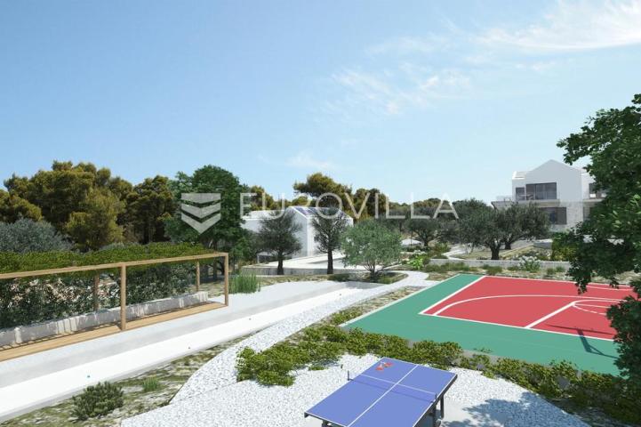 Pučišća, otok Brač, INVESTICIJA građevno zemljište ukupne površine 10.436 m² s građevinskom dozvolom