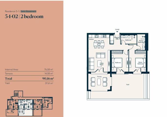 Elegantna rezidencija sa privatnim vrtom u Luštica Bay-u, Centrale