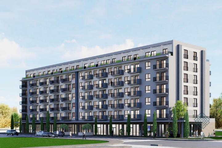 Prodaja novog jednosobnog stana 47 m² u izgradnji – Zagorič, Podgorica