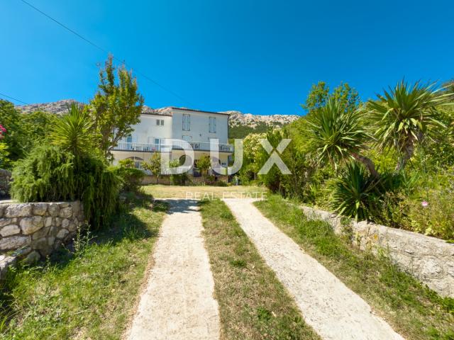 OTOK KRK, BAŠKA - Kuća s 5 apartmana i velikom okućnicom