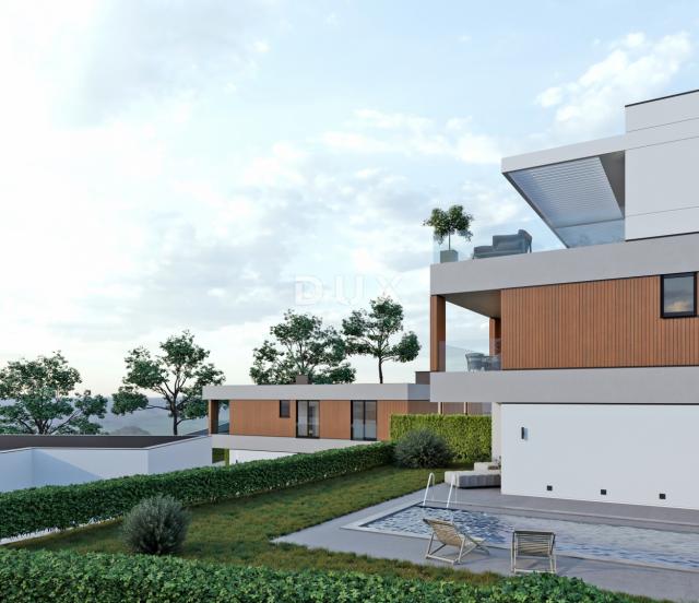 OPATIJA, LOVRAN – Luxusresidenz mit privatem Pool und Panoramablick auf das Meer