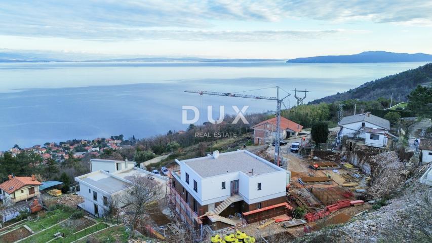 OPATIJA, LOVRAN – Luxusresidenz mit privatem Pool und Panoramablick auf das Meer