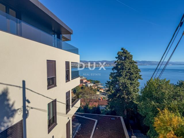 OPATIJA, ZENTRUM - luxuriöse Wohnung in einem neuen Gebäude mit Wellness, Fitnessraum, Garage