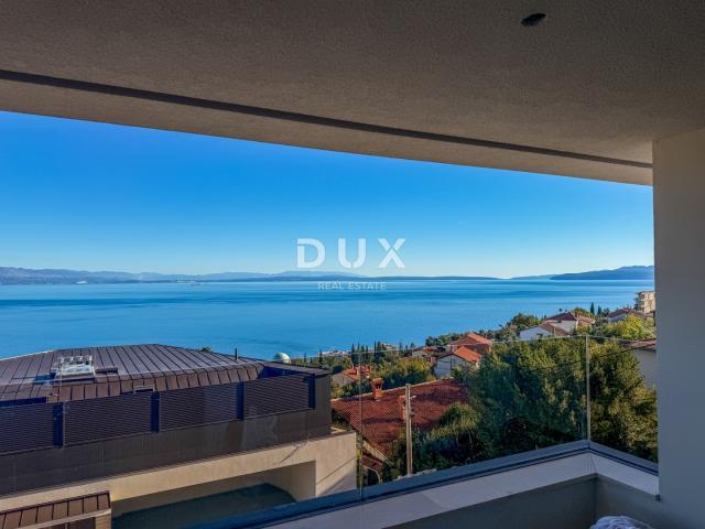 OPATIJA, ZENTRUM - luxuriöse Wohnung in einem neuen Gebäude mit Wellness, Fitnessraum, Garage