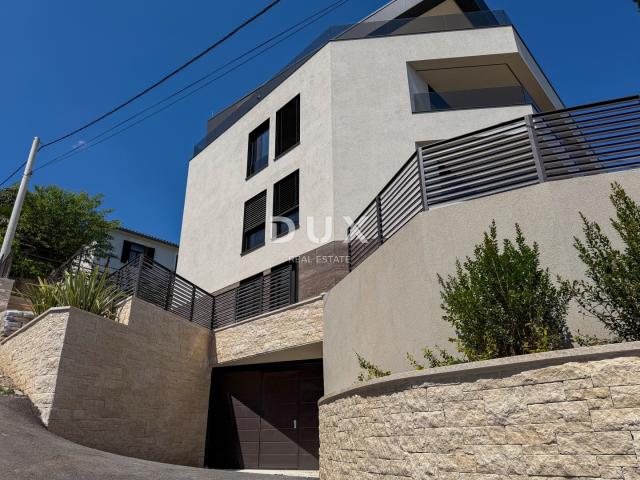 OPATIJA, ZENTRUM - luxuriöse Wohnung in einem neuen Gebäude mit Wellness, Fitnessraum, Garage