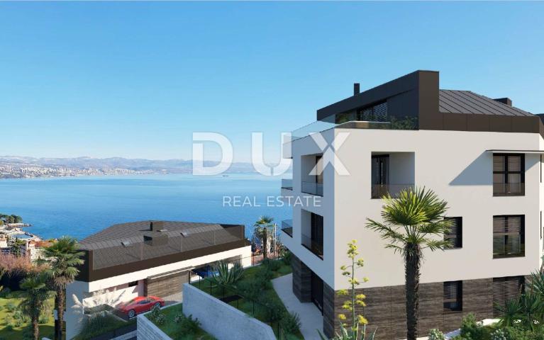 OPATIJA, CENTAR - predivan stan u novogradnji s wellnessom, teretanom i garažom
