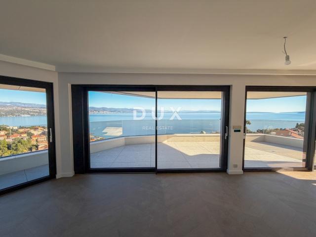 OPATIJA, ZENTRUM - luxuriöse Wohnung in einem neuen Gebäude mit Wellness, Fitnessraum, Garage