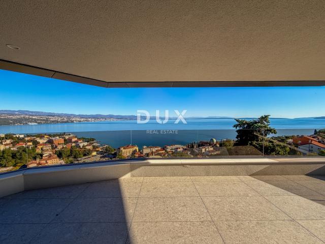 OPATIJA, ZENTRUM - luxuriöse Wohnung in einem neuen Gebäude mit Wellness, Fitnessraum, Garage