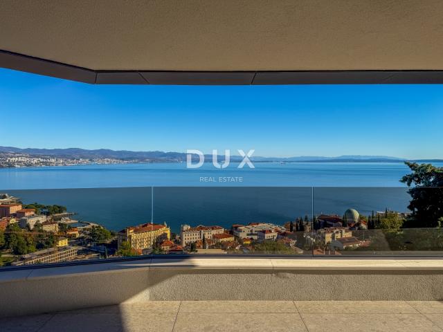 OPATIJA, ZENTRUM - luxuriöse Wohnung in einem neuen Gebäude mit Wellness, Fitnessraum, Garage