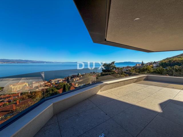 OPATIJA, ZENTRUM - luxuriöse Wohnung in einem neuen Gebäude mit Wellness, Fitnessraum, Garage