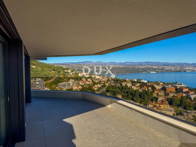 OPATIJA, ZENTRUM - luxuriöse Wohnung in einem neuen Gebäude mit Wellness, Fitnessraum, Garage