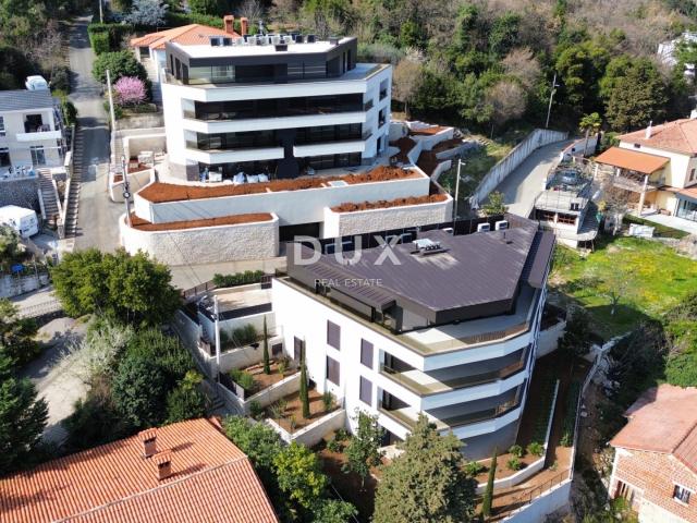 OPATIJA, ZENTRUM - luxuriöse Wohnung in einem neuen Gebäude mit Wellness, Fitnessraum, Garage