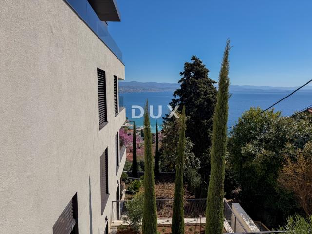 OPATIJA, ZENTRUM - luxuriöse Wohnung in einem neuen Gebäude mit Wellness, Fitnessraum, Garage
