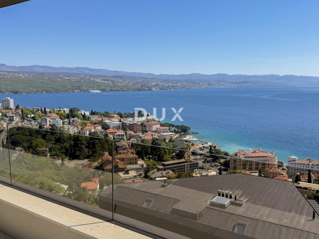 OPATIJA, CENTAR - novogradnja luksuznog standarda u Opatiji s garažom, vlastitim vrtom, vrhunski sta