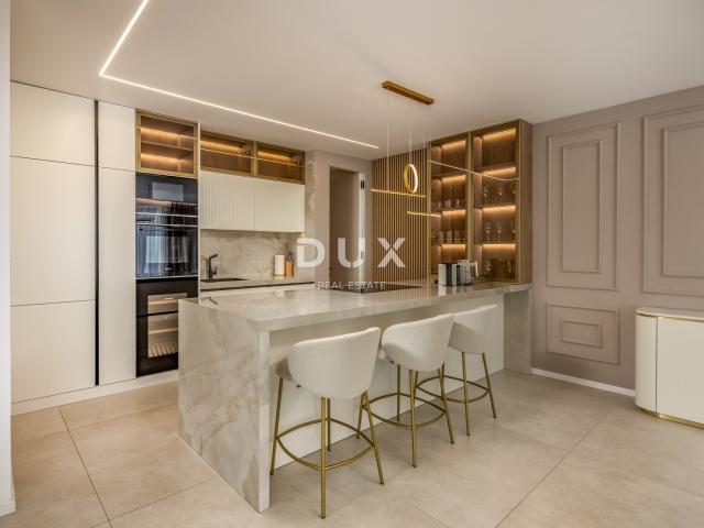 OPATIJA, CENTAR - 134m2 prestižni objekt za najam u vrhunskoj novogradnji, panoramski pogled na more