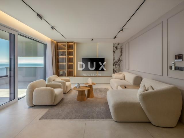 OPATIJA, CENTAR - 134m2 prestižni objekt za najam u vrhunskoj novogradnji, panoramski pogled na more
