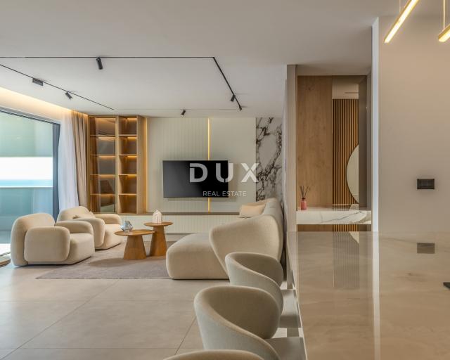 OPATIJA, CENTAR - 134m2 prestižni objekt za najam u vrhunskoj novogradnji, panoramski pogled na more