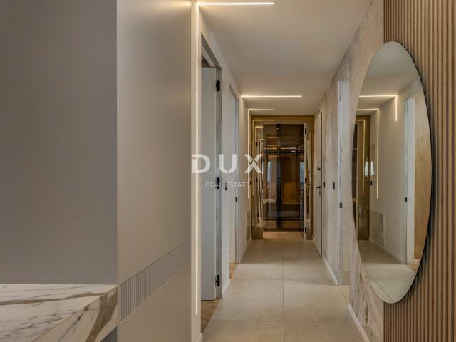 OPATIJA, CENTAR - 134m2 prestižni objekt za najam u vrhunskoj novogradnji, panoramski pogled na more